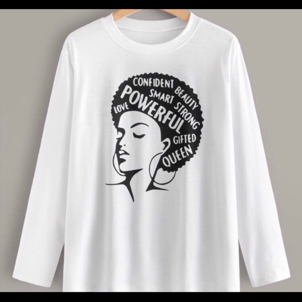 NWOT Beautiful empowerment tee shirt